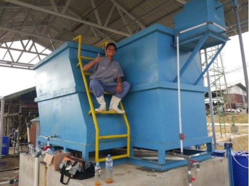 Clarifier Lamella Pengolah Air Limbah